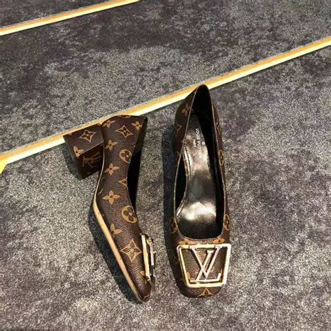 louis vuitton heels for women|louis vuitton monogram heels.